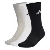 Calcetines Adidas Essentials Crew Gris Blanco 3 Pares