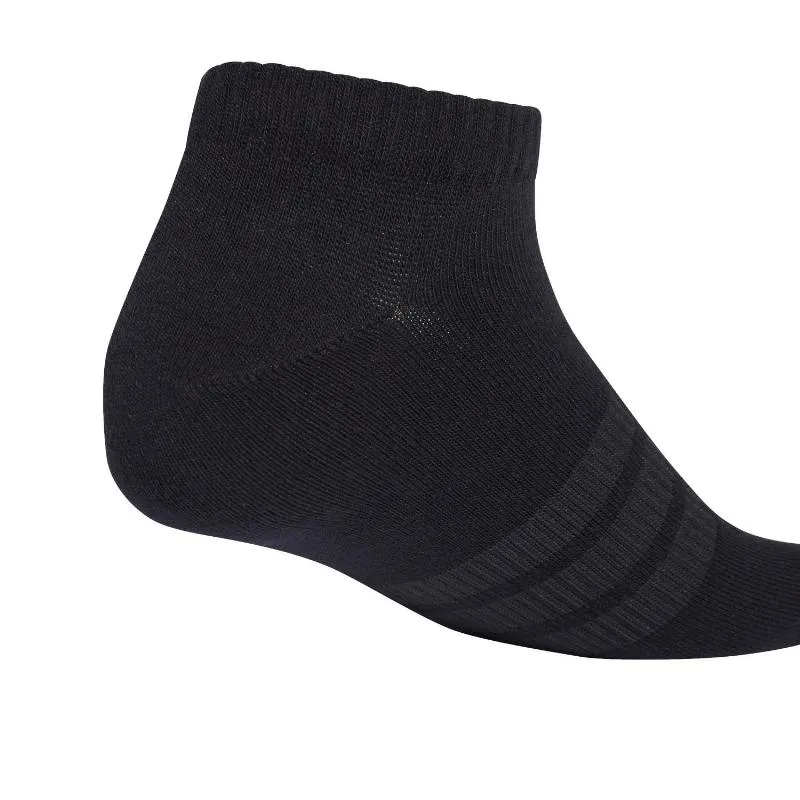 Calcetines Adidas Essentials Low Negro 3 Pares