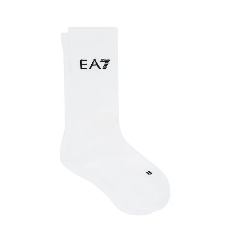 Calcetines Armani EA7 Tennis Pro Blanco Negro 1 Par