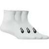 Calcetines Asics Quarter Blanco Brillante 3 Pares
