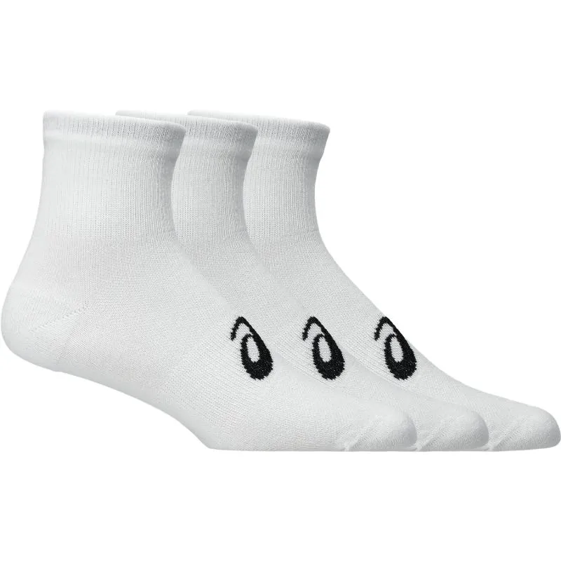 Calcetines Asics Quarter Blanco Brillante 3 Pares