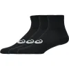Calcetines Asics Quarter Performance Negro 3 Pares