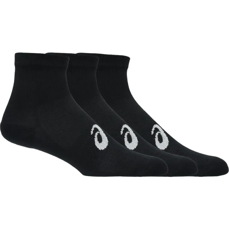 Calcetines Asics Quarter Performance Negro 3 Pares