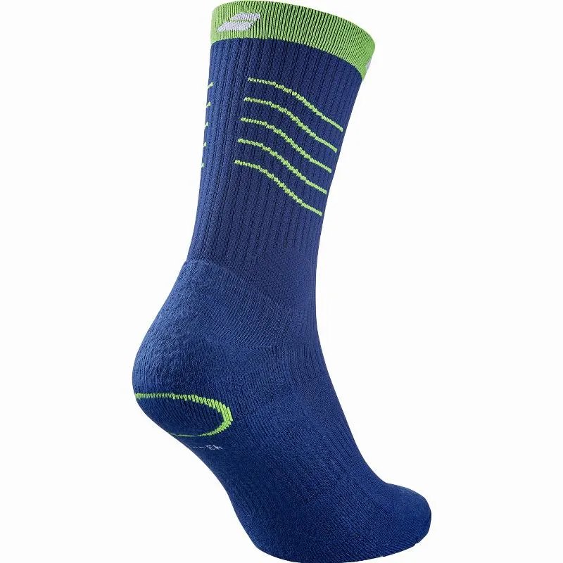 Calcetines Babolat Juan Lebron Mid Calf Azul Verde