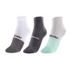 Calcetines Bullpadel BP266 I Blanco Gris Medio Vigore Negro 3 Pares