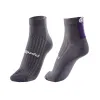Calcetines Bullpadel BP266 I Blanco Gris Medio Vigore Negro 3 Pares
