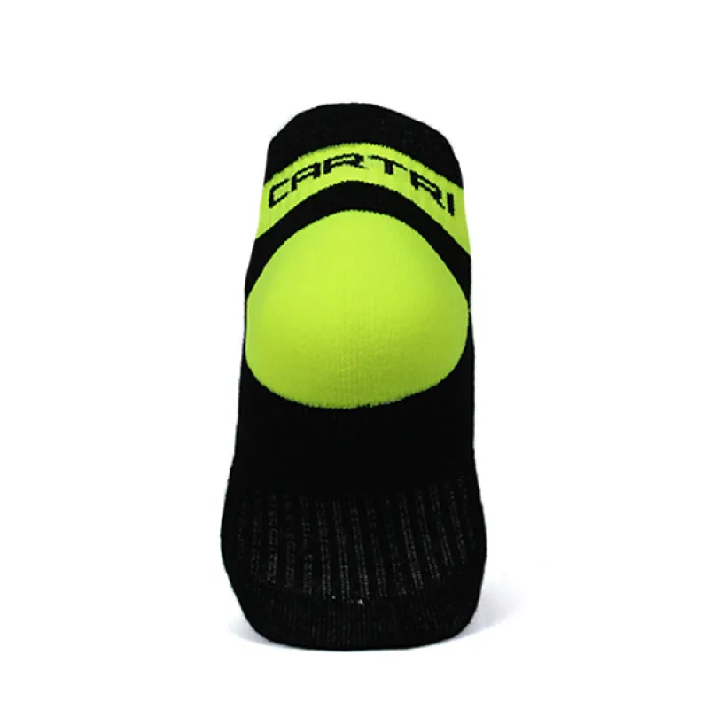 Socken Cartri Slash Crew Weiß Fluor 1 Paar