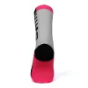 Cartri Slash High White Fucsia Calze 1 paio