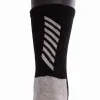 Enebe Future chaussettes mi-mollet, Noir gris 1 paire