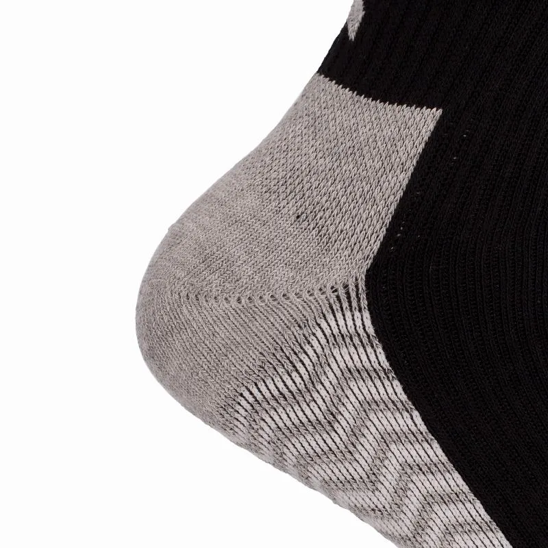 Enebe Future chaussettes mi-mollet, Noir gris 1 paire