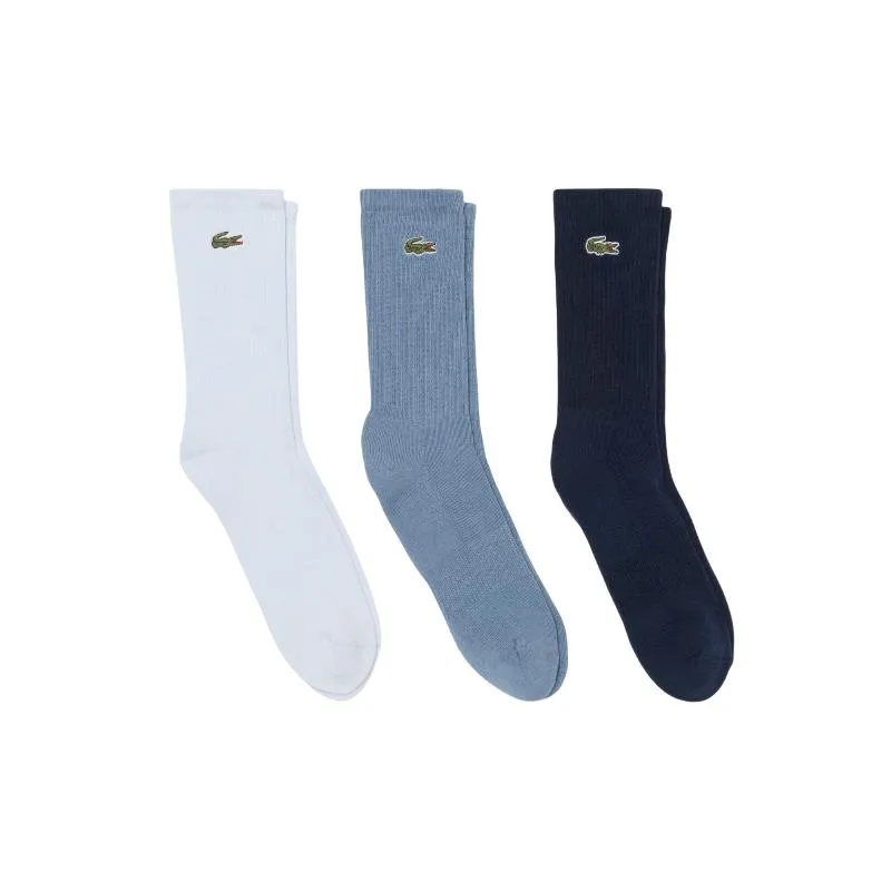 Calcetines Lacoste Classic Azul 3 Pares