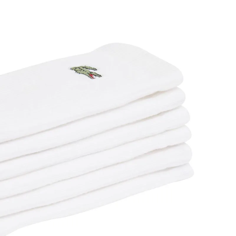 Calcetines Lacoste Classic Blanco 3 Pares