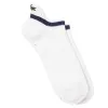 Calcetines Lacoste Sport Corte Bajo Blanco Marino 1 Par