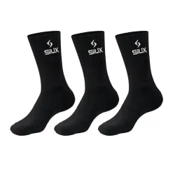 Siux Basic 26 High Shaft Socks Black 3 Pairs