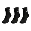 Calcetines Siux Basic 26 Caña Media Negro 3 Pares