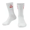 Siux Groove High Shaft Socken Orange-Weiß 2 Paare