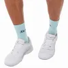 Siux Reveal Chaussettes Mi-mollet Blanc Turquoise 2 Paires