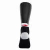 Softee Ankle Socks Black White 1 Pair