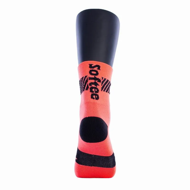 Softee Walk Mid-Calf Coral Socks 1 Pair