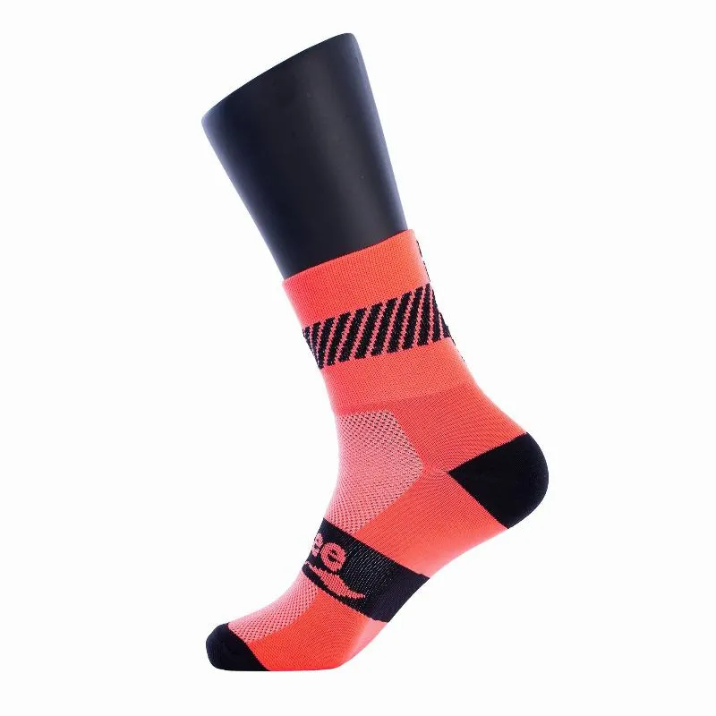 Softee Walk Mid-Calf Coral Socks 1 Pair