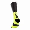 Calcetines Vibora Kait Caña Media Amarillo Negro 1 Par