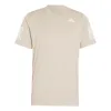 Camiseta Adidas Club 3 Stripes Beige