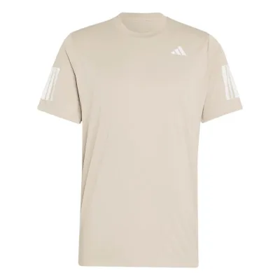 Camiseta Adidas Club 3 rayures beige