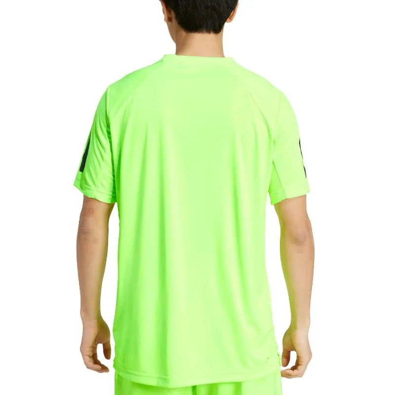 Camiseta Adidas Club 3 Stripes Lucid Lemon