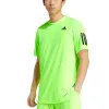 Camiseta Adidas Club 3 Stripes Lucid Lemon