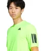 Camiseta Adidas Club 3 Stripes Lucid Lemon