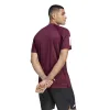 Camiseta Adidas Club 3 Stripes Marron
