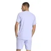 Camiseta Adidas Club 3 Stripes Violeta