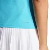 Camiseta Feminina Adidas Club Blue Cyan