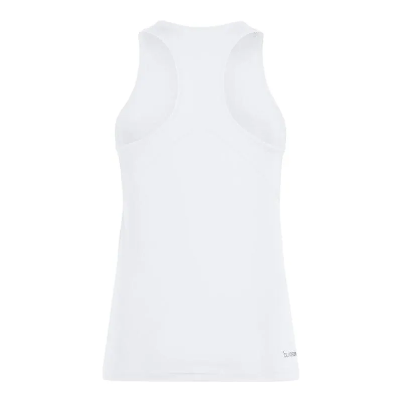 Camiseta Feminina Branca Cinza do Adidas Club