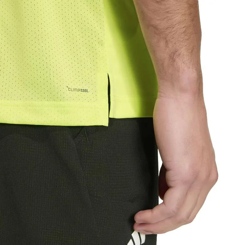 Adidas Club Climacool Limettengrünes T-Shirt