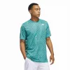 Camiseta Adidas Club Graphic Teal Blue