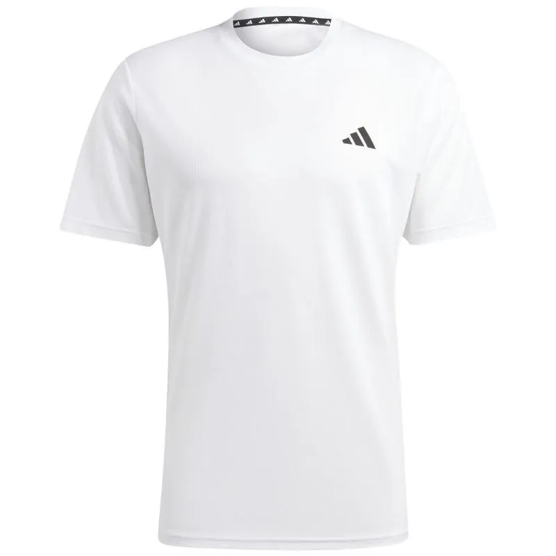 Camiseta Adidas Essentials Base Branca Preta