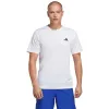 Camiseta Adidas Essentials Base Branca Preta