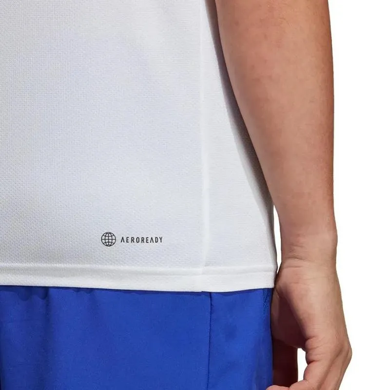 Camiseta Adidas Essentials Base Branca Preta