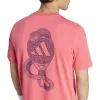 Adidas Padel Graphic Crimson Red T-shirt