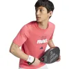 Adidas Padel Graphic Crimson Red T-shirt