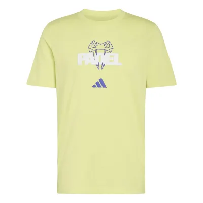 Camiseta Adidas Padel Graphic Verde Lima