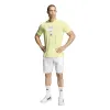 Camiseta Adidas Padel Graphic Verde Lima