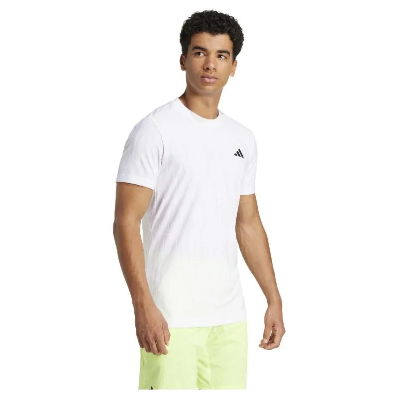 Camiseta Adidas Tennis Freelift Blanco Negro