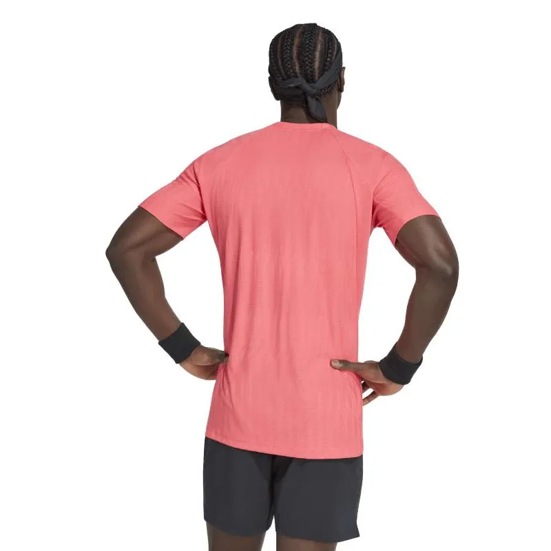 Adidas Tennis Freelift Crimson Red T-Shirt