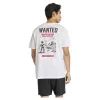 Adidas Queria Camiseta Branca Estampada