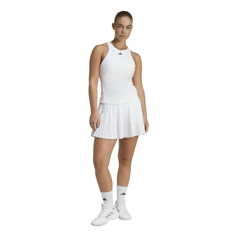 Camiseta Adidas Y-Tank Blanco Negro Mujer