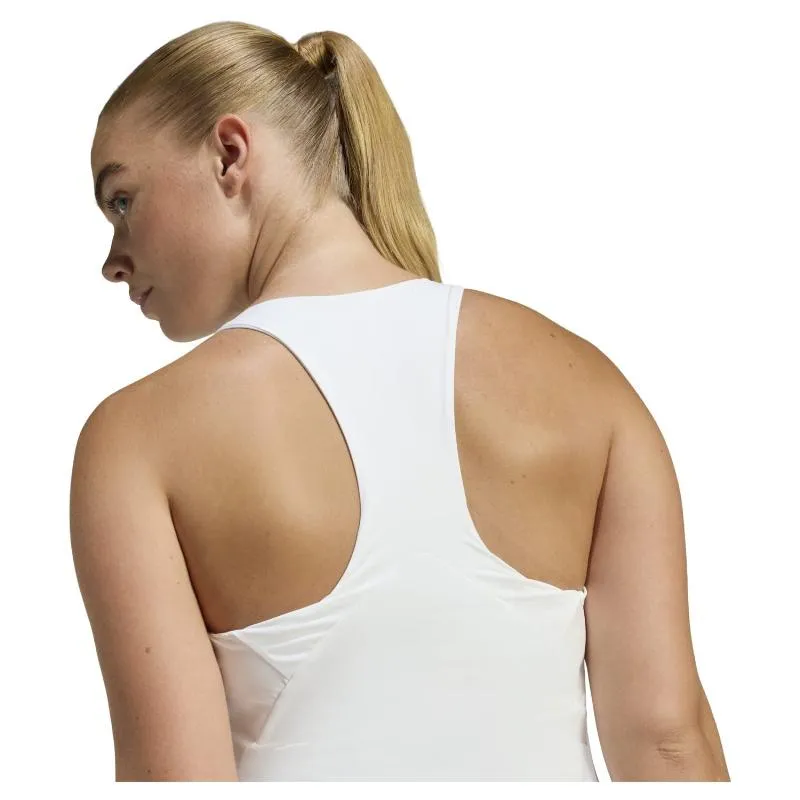 Camiseta Adidas Y-Tank Blanco Negro Mujer