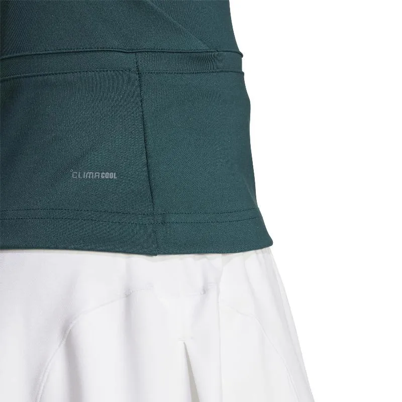 Camiseta Midi Adidas Y-Tank Verde Aurora para Mulheres