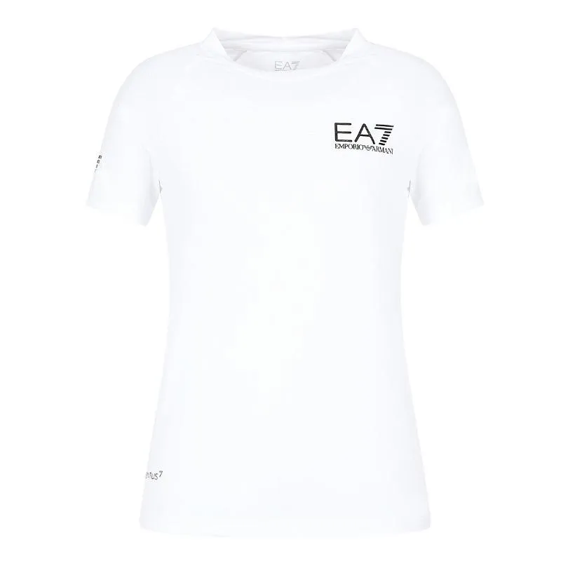 Armani EA7 Ventus 7 White Women''''s T-Shirt